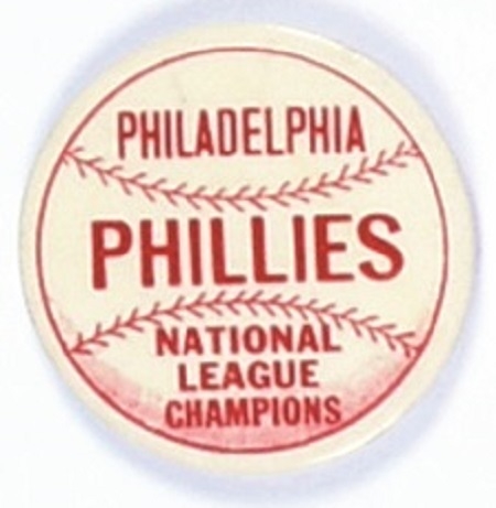 Phillies Whiz Kids National League Champions