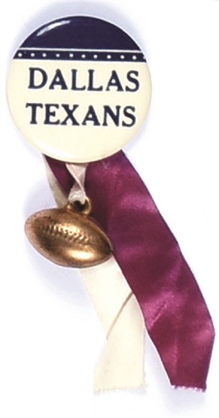 Dallas Texas AFL Football Pin