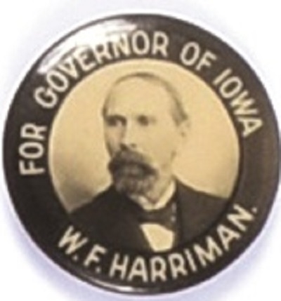 Harriman for Governor of Iowa