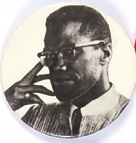 Malcolm X Picture Pin