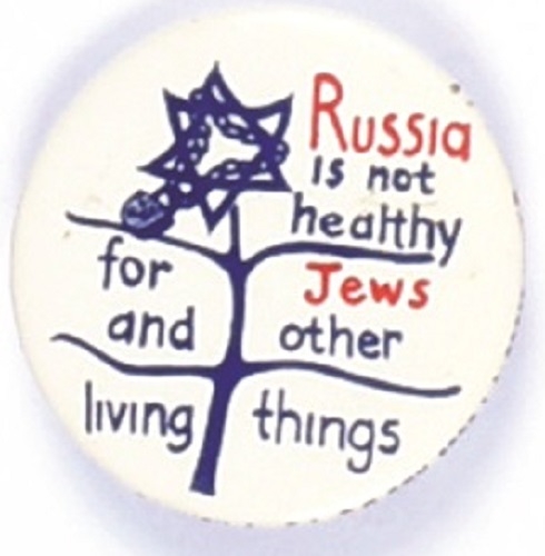 Russia Not Health for Jews and Other Living Things