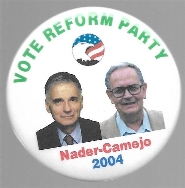 Nader, Camejo Reform Party