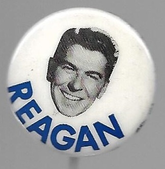 Reagan Smaller Size 1968 "Floating Head" Pin