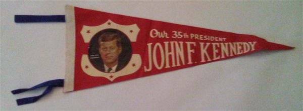 John F. Kennedy Inaugural Pennant 