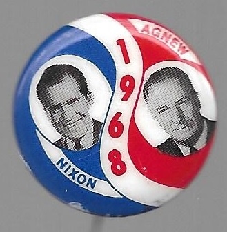 Nixon, Agnew "Swirl" Jugate 