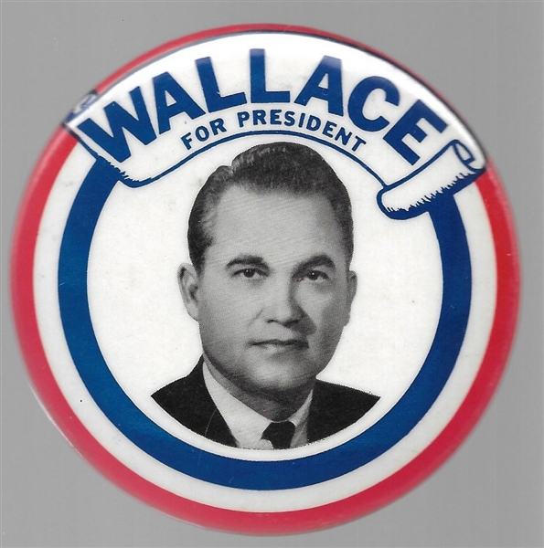 Wallace for President 1964 Campaign Pin 