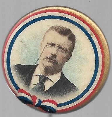 Theodore Roosevelt Colorful Celluloid 