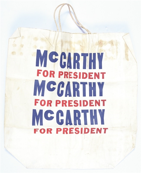 McCarthy for President Shopping Bag