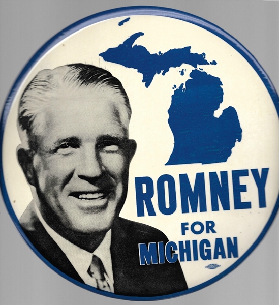 George Romney Michigan 9 Inch Celluloid
