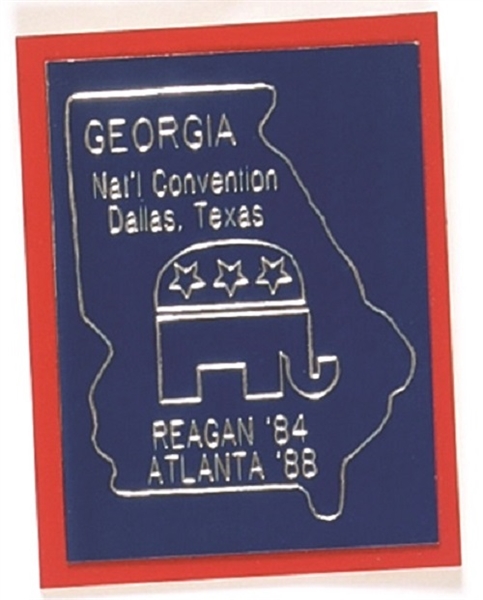 Reagan 1984 Convention, 1988 Atlanta Pin