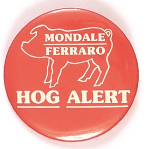 Mondale, Ferraro Hog Alert