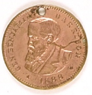 Benjamin Harrison 1888 Medal