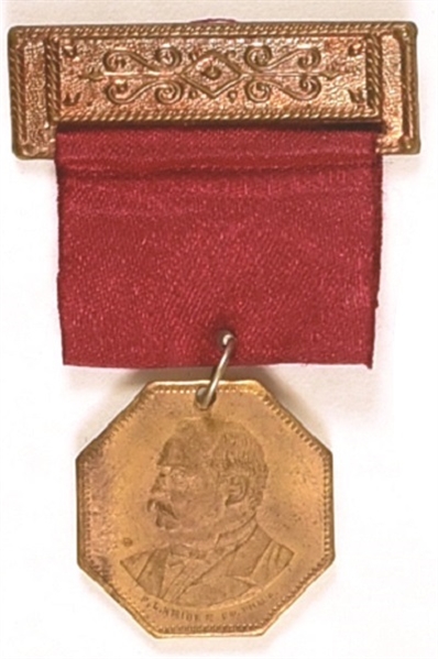 Cleveland Unlisted 1888 Medal and Ribbon