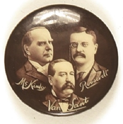 McKinley, TR, Van Sant Minnesota Coattail, Angle Photo