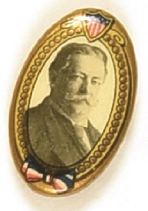 William Howard Taft Oval Celluloid