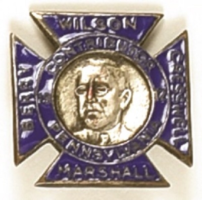 Wilson Pennsylvania Coattail Contributor Medal
