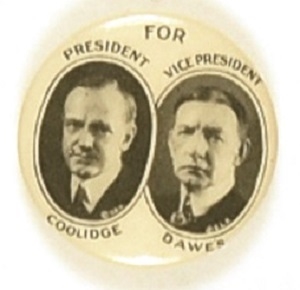 Coolidge and Dawes Jugate