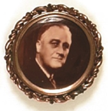 Franklin Roosevelt Framed Sepia