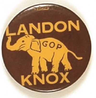 Landon, Knox Elephant Celluloid