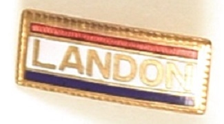 Landon RWB, Gold Enamel Pin