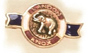 Landon Enamel Elephant Pin