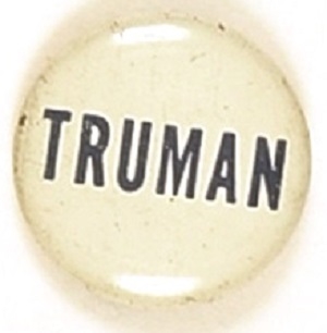 Truman Smaller Size Litho