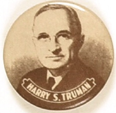Truman Tough Brown, White Celluloid