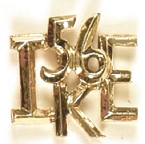 Ike 56 Jewelry Clutchback Pin