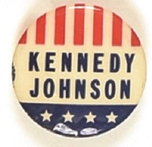 Kennedy, Johnson "Upside Down" Stars and Stripes
