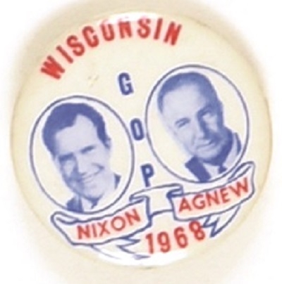 Wisconsin GOP Nixon, Agnew Jugate
