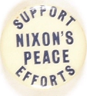 Support Nixons Peace Efforts