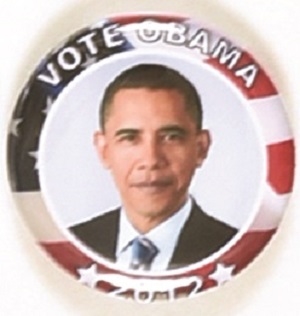 Vote Obama 2012 Smaller Size Pin