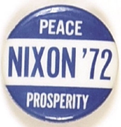 Nixon Peace and Prosperity