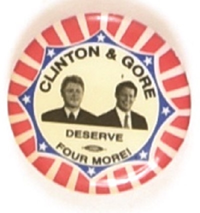 Clinton and Gore Deserve Four More