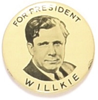 Willkie for President Unusual Litho