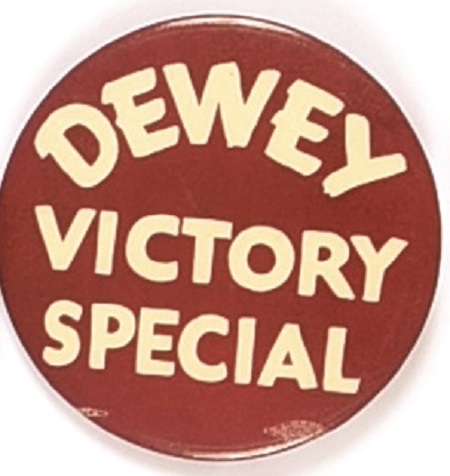 Rare Dewey Victory Special Red Version