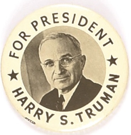 Truman for President Scare, Two Stars Pin