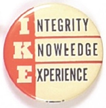 Ike Integrity, Knowledge, Experience