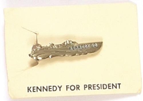 Kennedy 60 PT 109 Pin and Card