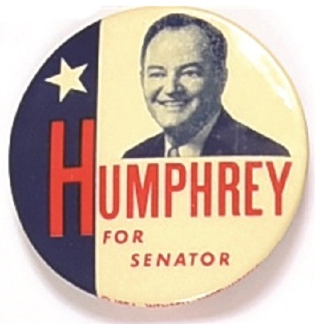 Humphrey for Senator Celluloid