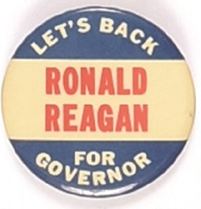 Ronald Reagan for Governor Blue Version