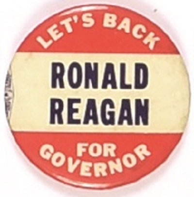 Ronald Reagan for Governor Red Version