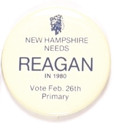 New Hampshire Needs Reagan 1980 Primary