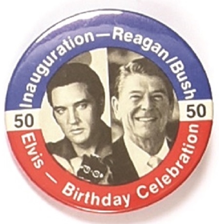 Reagan Inaugural, Elvis Birthday