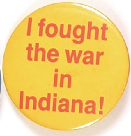 Bush I Fought the War in Indiana
