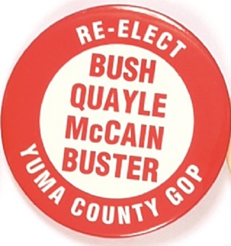 Bush, McCain Yuma County Arizona Coattail