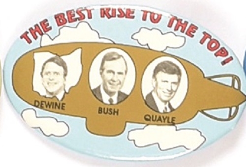 Bush, Quayle, DeWine Ohio Coattail