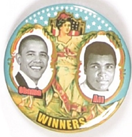 Obama, Ali, Lady Liberty, Winners!