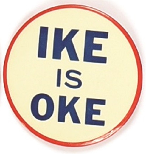 Ike is OKE
