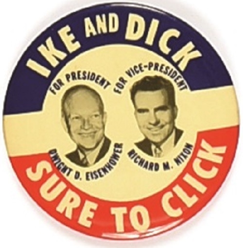 Ike and Dick Sure to Click Blue Top Jugate